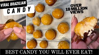 BALA BAIANA COCONUT BON BONS RECIPE  TikTok Viral COCONUT CANDY  Easy Dessert Recipe [upl. by Aslam741]