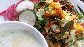 Veg Biryani with Raita [upl. by Eiramave193]