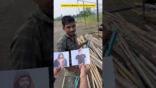 Lawrence Bishnoi Vs Salman Khan  lawrencebishnoi lawrence salmankhan ytshorts shorts [upl. by Salahi665]