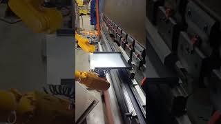 press brake automobile operation [upl. by Eicirtap]