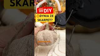 JAK ZROBIĆ DYNIĘ ZE SKARPETY ivoadventures diy diycrafts diycraft decoration homedecor fall [upl. by Alrad855]