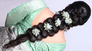 Trendiest Bridal Long Hairstyles for Girls  Very Easy Hairstyle Using Trick  Best Hairstyles [upl. by Ara]