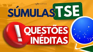 SÚMULAS do TSE  QUESTÕES INÉDITAS [upl. by Ailak]