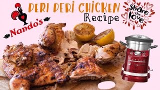 Nandos Peri Peri Chicken Recipe DIY make it at Home  KitchenAid ARTISAN cook processor Thermomix [upl. by Sarita]