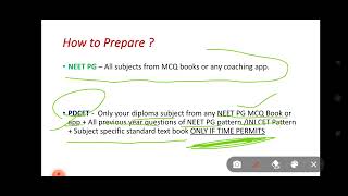 PDCET 2024 When What and How mcq pdcet neetpg dnb cps diploma [upl. by Ilene119]