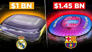 Camp Nou vs Santiago Bernaneu Which is better [upl. by Hairehcaz]