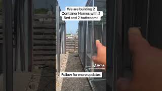 Interested in how our Container Homes are built Lets take a tour shippingcontainerhouse [upl. by Noskcire]