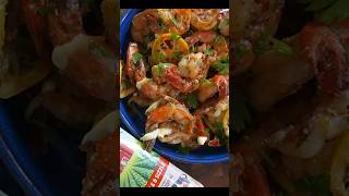 Check out Bettys Garlic Butter Shrimp on the Blackstone [upl. by Nohj]