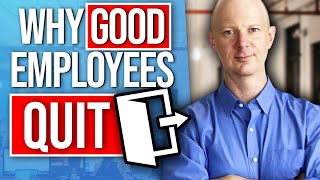 Why Good Employees Quit  the Main Reason for Employee Turnover [upl. by Enial]