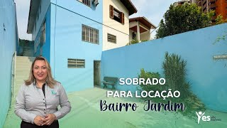 Sobrado disponível no Bairro Jardim para locação [upl. by Varrian509]