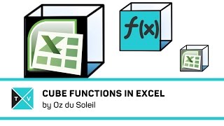 Cube Functions in Excel [upl. by Ydissac]