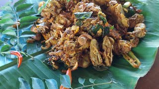 Oyster Recipes Oyster Thoran Muru Thoran  Kerala dishes Vichus Cooking [upl. by Iliam]