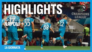 UCL  Braga  Napoli 12  HIGHLIGHTS [upl. by Trey]