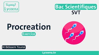 Correction dexercice  Procréation l Bac Scientifiques [upl. by Gough]