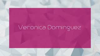 Veronica Dominguez  appearance [upl. by Melinde]