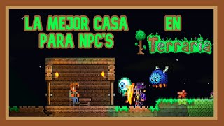 Guia de terrariaComo hacer casas para los NPC [upl. by Ashton]