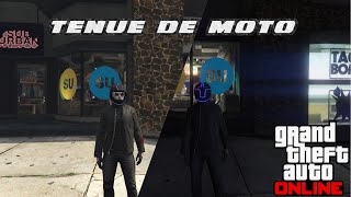 GTA ONLINE  COMMENT FAIRE UNE TENUE DE MOTO [upl. by Ieluuk971]