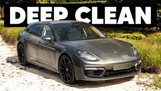 Cleaning a Dirty Porsche Panamera  Interior amp Exterior Detail [upl. by Hubsher137]