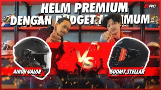 KOMPARASI AIROH VALOR VS SUOMY STELLAR❗️❗️HELM PREMIUM BUDJET MINIMUM🔥 [upl. by Nosaes529]