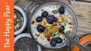 How to make Bircher Muesli  SUPERFOOD Healthy Breakfast Recipe [upl. by Dryfoos]