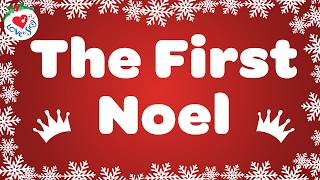 The First Noel Christmas Song with Lyrics 🌟 Christmas Songs and Carols [upl. by Hersh]