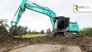 Kobelco SK180LC11 rupsgraafmachine voor Joh van Rooijen [upl. by Wadsworth]