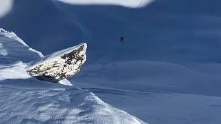 Ski freerando à Val Thorens et aux Menuires 20 janvier 2022 [upl. by Buchalter]