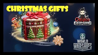 World of Warships  Opening 2023 Christmas Containers Ep1 [upl. by Romito]