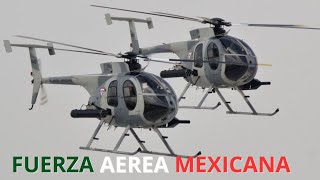 MD 530F el helicóptero de ataque de la Fuerza Aérea Mexicana [upl. by Garmaise]