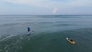 Paddle boarders in Santa Teresa Costa Rica [upl. by Bandler]