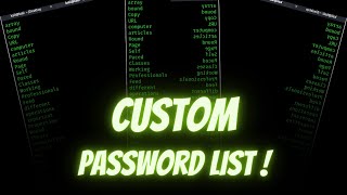 How To Create Custom Wordlist  Custom Word Using Cewl  Cewl Tutorial  Wordlist Generator [upl. by Wayolle]