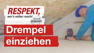 Drempel richtig einziehen  toom Werkstatt [upl. by Quita733]