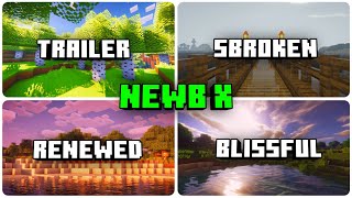 MCPE 121  Top 4 Newb Shaders [upl. by Powell]