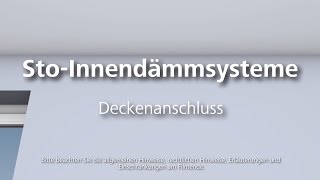 Innendämmung  Deckenanschluss [upl. by Nogem]