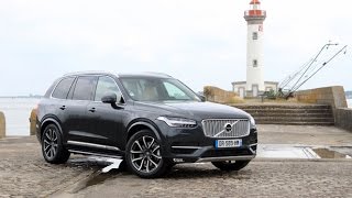 Essai Volvo XC90 [upl. by Ynttirb]