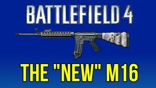 Meet the quotNewquot M16 of Battlefield 4 BF3 M16A4 Gameplay [upl. by Levitus]