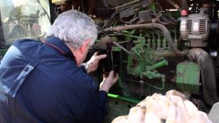 John Deere 7710 Manutenzione trattore [upl. by Niall876]