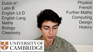 My GCSE results that got me into Cambridge University [upl. by Jodi331]