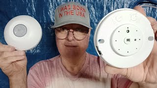 November 28 2024  Leviton self contained ceiling mount occupancy sensor how to wire and install [upl. by Yatnuahs]