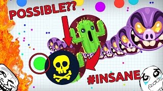 ULTIMATE TRICKSPLIT TRICK NEW OVERLAPPED TRICKSPLIT  Agario Bait KING amp Tricksplits Agario [upl. by Hermosa]