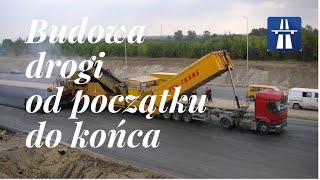 Road construction from the beginning  Budowa drogi od początku [upl. by Sinnaoi]