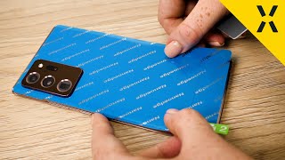 Olixar Film Screen Protector Tutorial [upl. by Akihsal]