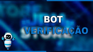 BOT DE VERIFICAÇÃO CAPTCHA  JRM STORE [upl. by Teik]