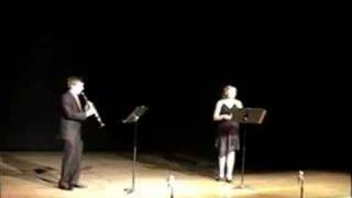 Three Vocalises for clarinet and soprano [upl. by Atteval]