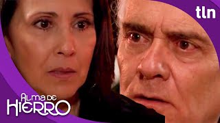 Elena le confiesa a Saúl el romance entre sus hijos  Alma de hierro  Capítulo 93  tlnovelas [upl. by Fernas]