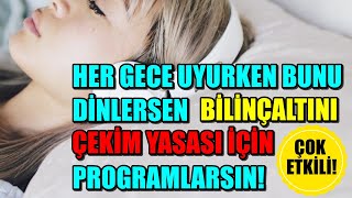 BEN İSTEDİKLERİMİ HAYATIMA ÇEKEBİLİRİM OLUMLAMALARI Her Gece Uyurken Bunu Dinle mistikyol [upl. by Neelyahs]