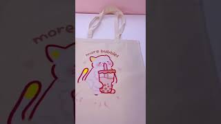 Printing tote bags using our DTF printer smallbusiness dtfprinter shorts smallbusinessowner [upl. by Nole]