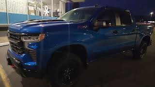 2024 Silverado Trail Boss 2LT Duramax 4x4 walk through video [upl. by Nauqat]