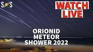 LIVE Orionid Meteor Shower 2022  October 21  Secrets of Space [upl. by Oniuqa466]