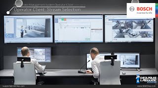 Bosch BVMS Operator Client Stream Selection [upl. by Minardi415]